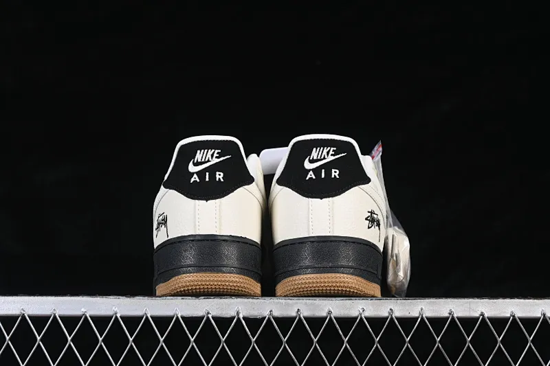 All Categories Nk Air Force 1 Air Force Series Nk Air Force 1 Low Air Force Low Nike Air Force 1'07 Low Stussy Co-branded Double Beige Black Brown Air Force 1 Low-top Casual Shoes LD1999-006